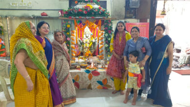 श्री शिव, राधा- कृष्ण मंदिर में किया गया सुंदरकांड का पाठ