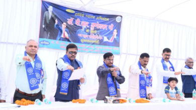 डॉ. भीमराव अंबेडकर जयंती पर नवा रायपुर में अम्बेडकर चौक पर उमड़ा जनसैलाब डॉ. भीमराव अंबेडकर जयंती पर नवा रायपुर में अम्बेडकर चौक पर उमड़ा जनसैलाब