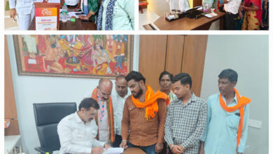 महापौर ने सुनी नगरवासियों की समस्या, समाधान शिविर का लिया जायज़ा