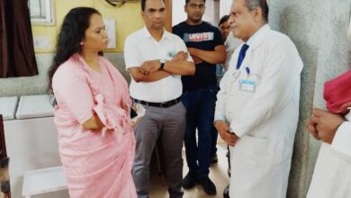 आयुक्त चिकित्सा शिक्षा शिखा तिवारी ने अम्बेडकर अस्पताल का किया निरीक्षण