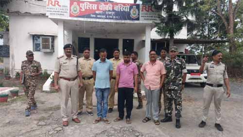 सुसाइड और फर्जी जमीन ब्रिकी मामले में पुलिस ने पटवारी समेत तीन गिरफ्तार सुसाइड और फर्जी जमीन ब्रिकी मामले में पुलिस ने पटवारी समेत तीन गिरफ्तार