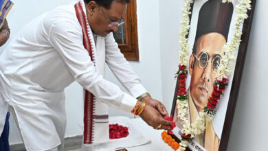 वीर सावरकर का जीवन राष्ट्रभक्ति, आत्मबलिदान और वैचारिक दृढ़ता का प्रतीक है – साय