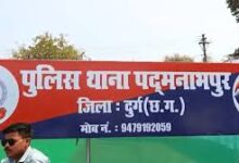 दुर्ग के पद्मनाभपुर में धर्मांतरण के आरोप में बजरंग दल ने मचाया बवाल