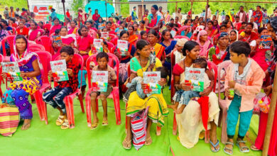 समाधान शिविरों में किया जा रहा छत्तीसगढ़ जनमन का वितरण समाधान शिविरों में किया जा रहा छत्तीसगढ़ जनमन का वितरण