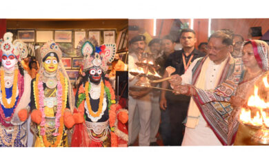 मुख्यमंत्री ने भगवान जगन्नाथ मंदिर की प्राण प्रतिष्ठा की