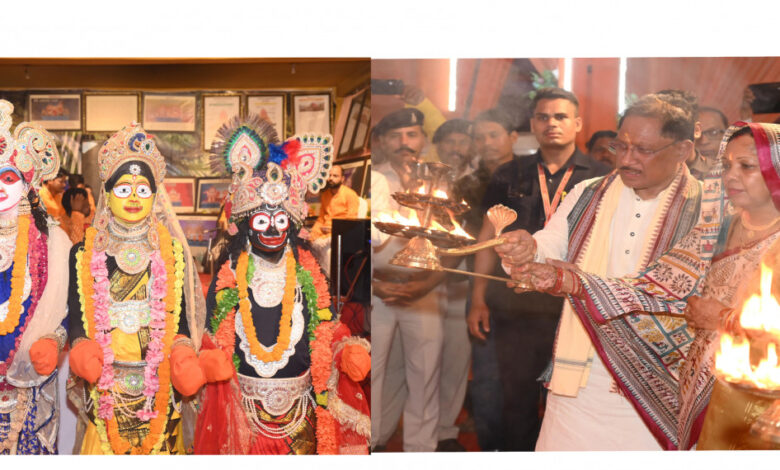 मुख्यमंत्री ने भगवान जगन्नाथ मंदिर की प्राण प्रतिष्ठा की मुख्यमंत्री ने भगवान जगन्नाथ मंदिर की प्राण प्रतिष्ठा की