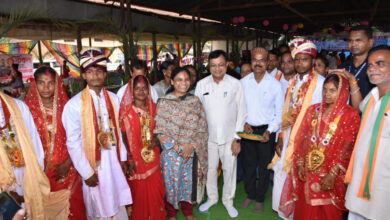 मुख्यमंत्री कन्या विवाह योजना के तहत 48 जोड़े परिणय सूत्र में बंधे