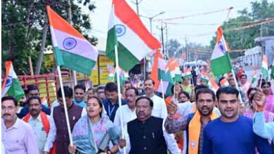 ऑपरेशन सिंदूर के शूरवीरों को जनसैलाब का नमन, मंत्री राजवाड़े के नेतृत्व में भटगांव में ऐतिहासिक पदयात्रा