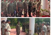 कांकेर एसपी ने थाना बांदे के अधिकारियों-कर्मचारियों से मुलाकात कर उनकी समस्याएं सुनीं