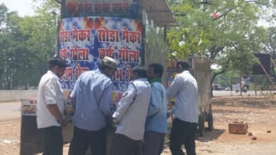 यातायात व्यवस्था सुधारने अवैध ठेले वालों पर की गई कार्यवाही