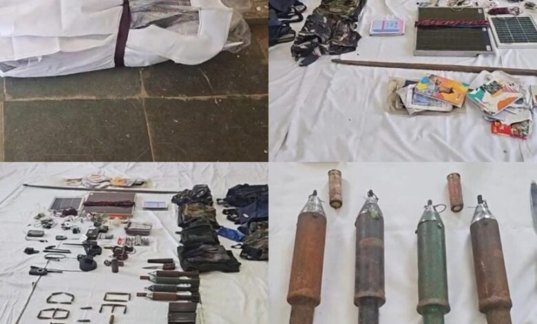 पुलिस नक्सली मुठभेड़ में 8 लाख इनामी नक्सली साकेत ढेर पुलिस नक्सली मुठभेड़ में 8 लाख इनामी नक्सली साकेत ढेर