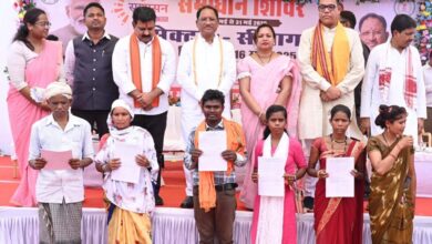 मुख्यमंत्री पहुंचे सीतागांव समाधान शिविर, अनेक घोषणाएं की