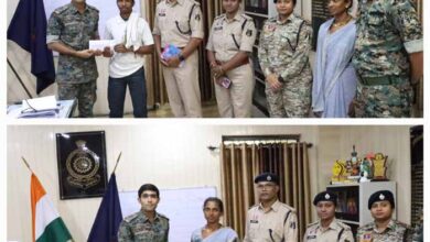 राजनांदगांव के मदनवाड़ा नक्सली वारदात में शामिल 16 लाख के ईनामी नक्सली दंपत्ति ने किया आत्मसमर्पण