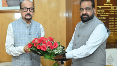 राज्यपाल से उद्यानिकी एवं वानिकी विश्वविद्यालय के कुलपति ने की सौजन्य भेंट