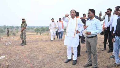 मुख्यमंत्री साय ने निर्माणाधीन सिद्धबाबा जलाशय का किया निरीक्षण