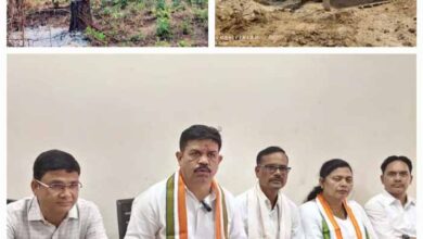 कुचनूर कोरंडम खदान क्षेत्र से विधिवत प्रक्रिया के बिना की जा रही अवैध कटाई – विक्रम मंड़ावी
