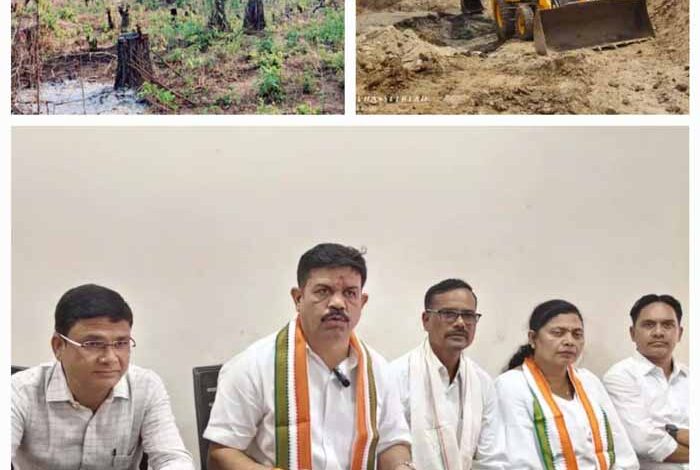 कुचनूर कोरंडम खदान क्षेत्र से विधिवत प्रक्रिया के बिना की जा रही अवैध कटाई – विक्रम मंड़ावी कुचनूर कोरंडम खदान क्षेत्र से विधिवत प्रक्रिया के बिना की जा रही अवैध कटाई – विक्रम मंड़ावी