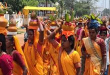 कुम्हार समाज ने नरसिंह मंदिर से निकाली शोभा यात्रा