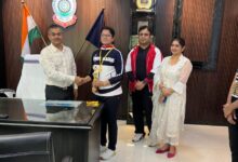 राज्य स्तरीय पॉवरलिफ्टिंग में पुलिस विभाग की अंजू सिंह ने जीता स्वर्ण