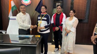 राज्य स्तरीय पॉवरलिफ्टिंग में पुलिस विभाग की अंजू सिंह ने जीता स्वर्ण