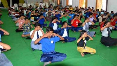 योगासन हमें स्वस्थ और अनुशासित बनाता है – किरण