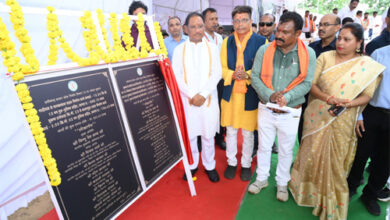 मुख्यमंत्री साय ने किया 16 करोड़ से अधिक लागत के विकास कार्यों का लोकार्पण मुख्यमंत्री साय ने किया 16 करोड़ से अधिक लागत के विकास कार्यों का लोकार्पण