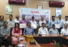 विद्युत जोन के अधिकारी व कर्मचारी, पाली व कर्म शिरोमणि पुरस्कार से हुए सम्मानित
