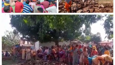 ग्राम सभा के निर्णय के बाद अवैध रूप से कब्जा किए जमीन को ग्रामीणों ने करवाया मुक्त