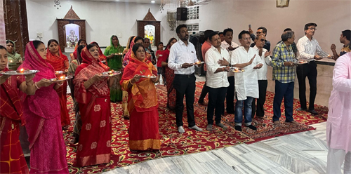 अक्षय तृतीया पर मनाया गया परशुराम का प्रगटोत्सव अक्षय तृतीया पर मनाया गया परशुराम का प्रगटोत्सव
