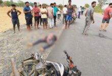 मालक वाहक ट्रक ने बाइक सवार युवक को रगड़ा, शरीर के हुई कई टुकड़े