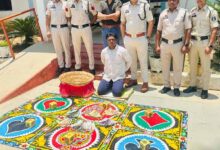 खुडख़ुडिय़ा जुआ खिलाने वाला गिरफ्तार