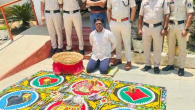 खुडख़ुडिय़ा जुआ खिलाने वाला गिरफ्तार