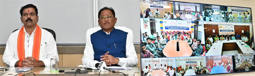 मुख्यमंत्री साय ने आत्मसमर्पित नक्सलियों और नक्सल हिंसा से पीडि़तों को जारी की प्रधानमंत्री आवास योजना की पहली किस्त मुख्यमंत्री साय ने आत्मसमर्पित नक्सलियों और नक्सल हिंसा से पीडि़तों को जारी की प्रधानमंत्री आवास योजना की पहली किस्त