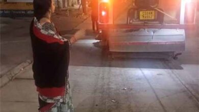 एमआईसी मेंबर गायत्री ने किया मैकेनाइज्ड स्वीपिंग कार्य का निरीक्षण