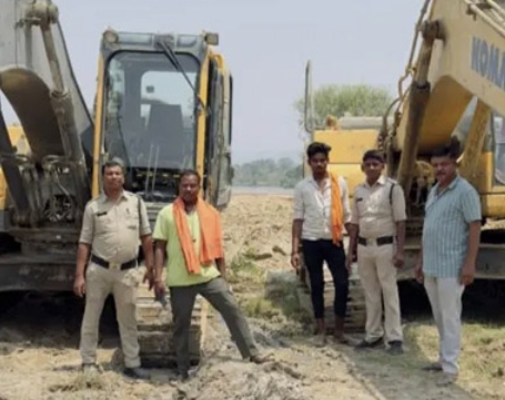 खनिज विभाग ने अवैध उत्खनन, परिवहन और भंडारण के खिलाफ बड़ी कार्रवाई खनिज विभाग ने अवैध उत्खनन, परिवहन और भंडारण के खिलाफ बड़ी कार्रवाई