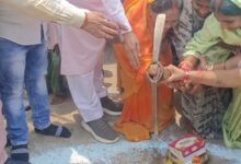 वाल्टेयर लाईन से चूनाभट्ठी फाफाडीह तक पेयजल संकट का जल्द होगा निवारण, हुआ भूमिपूजन
