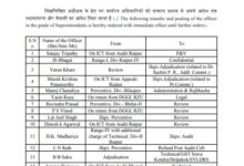 सीजीएसटी विभाग में सुपरिटेंडेंट और इंस्पेक्टर किये गए इधर से उधर