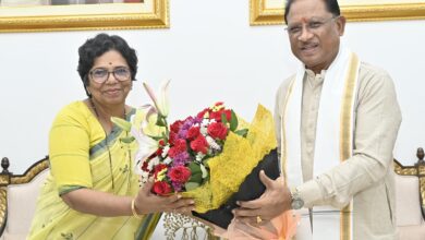 मुख्यमंत्री साय से राष्ट्रीय महिला आयोग की अध्यक्ष ने की सौजन्य मुलाकात