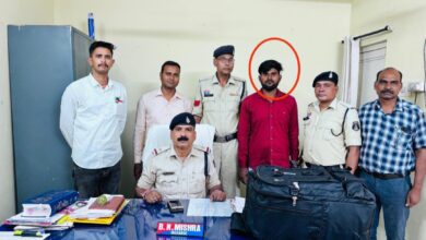 दो लाख के गांजे के साथ एक युवक गिरफ्तार