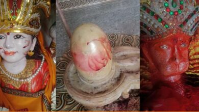 सुख समृद्धि की चाह में देव मूर्तियों पर चढ़ाया खून सुख समृद्धि की चाह में देव मूर्तियों पर चढ़ाया खून