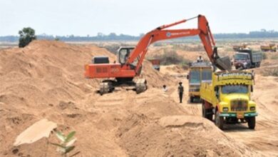 राज्य में रेत खदान 15 अक्टूबर तक बंद