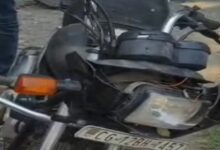 तेज रफ्तार वाहन ने बाइक सवार को मारी टक्कर, मौके पर मौत
