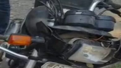 तेज रफ्तार वाहन ने बाइक सवार को मारी टक्कर, मौके पर मौत