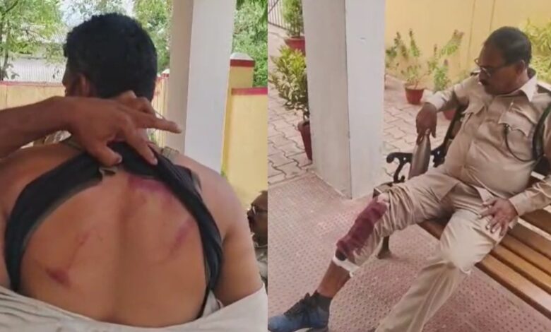 वन विभाग की टीम पर ग्रामीणों ने किया लाठी डंडे से हमला, पढ़े पूरी खबर वन विभाग की टीम पर ग्रामीणों ने किया लाठी डंडे से हमला, पढ़े पूरी खबर