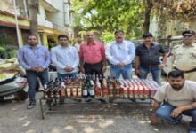 हर्ष प्राइड कॉलोनी में आबकारी विभाग की बड़ी कार्रवाई, अवैध शराब के साथ तस्कर गिरफ्तार