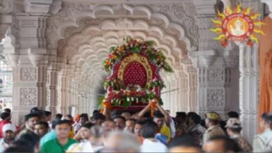 श्रीराम मंदिर में आज राम दरबार की प्राण प्रतिष्ठा शुरू