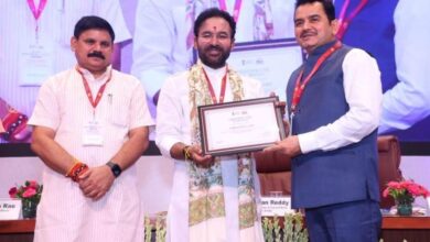DMF के अंतर्गत उल्लेखनीय कार्यों के लिए CG को राष्ट्रीय स्तर पर सम्मान