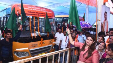 विधायक भावना ने महाविद्यालयीन छात्राओं के लिए 5 निःशुल्क बसों का सीएम और विधानसभा अध्यक्ष ने किया वर्चुअल लोकार्पण