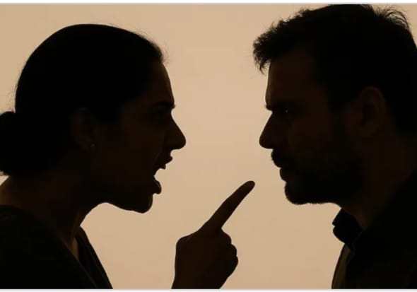 पत्नी ने दी धमकी- सोनम और राजा वाले केस भूल गए क्या ? पत्नी ने दी धमकी- सोनम और राजा वाले केस भूल गए क्या ?