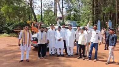 सीएम को ज्ञापन सौंपने जारहे पूर्व मंत्री भगत को लिया हिरासत में